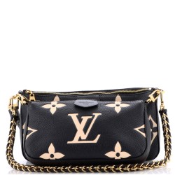 Multi Pochette Accessoires Bicolor Monogram Empreinte Giant