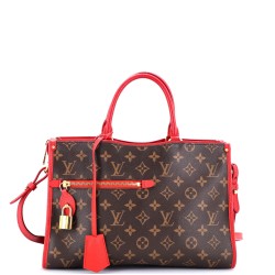 Popincourt NM Handbag Monogram Canvas with Leather PM