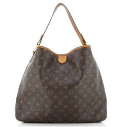Delightful Handbag Monogram Canvas MM