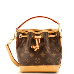 Noe NM Handbag Monogram Canvas Nano