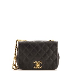 On And On Full Flap Bag Quilted Lambskin Small