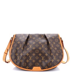 Menilmontant Handbag Monogram Canvas MM