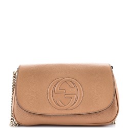 Soho Chain Crossbody Bag Leather Medium