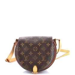 Tambourine Handbag Monogram Canvas