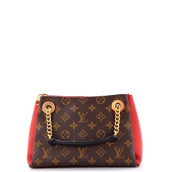 Surene Handbag Monogram Canvas with Leather BB