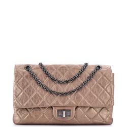 Reissue 2.55 Flap Bag Quilted Metallic Aged Calfskin 227