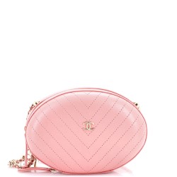 La Pausa Evening Bag Chevron Leather