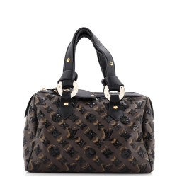 Speedy Handbag Limited Edition Monogram Eclipse Sequins 28