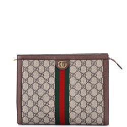Ophidia Pouch GG Coated Canvas Medium