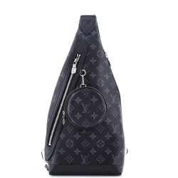 Duo Sling Bag Monogram Eclipse Canvas