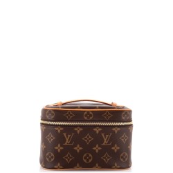 Nice Vanity Case Monogram Canvas Mini