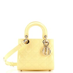 Lady Dior NM Bag Cannage Quilt Patent Small