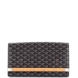 Monte Carlo Clutch Coated Canvas MM