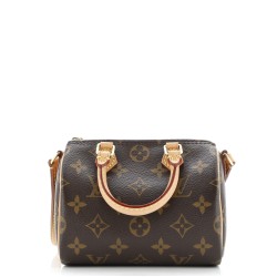 Speedy Bandouliere Bag Monogram Canvas Nano