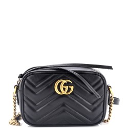 GG Marmont Shoulder Bag Matelasse Leather Mini
