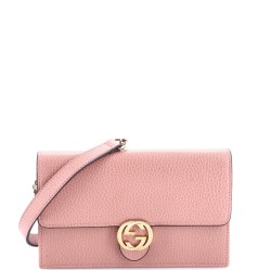 Interlocking Wallet on Chain Leather