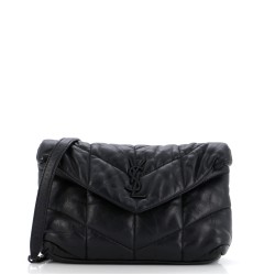 Loulou Puffer Shoulder Bag Quilted Leather Mini