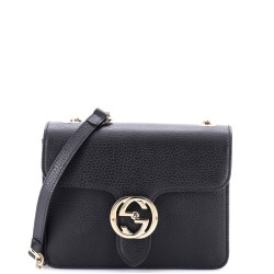 Interlocking Shoulder Bag Leather Small