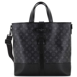 Saumur Tote Monogram Eclipse Canvas