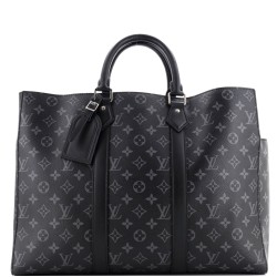 Sac Plat 24H Bag Monogram Eclipse Canvas