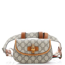 Bamboo 1947 Belt Bag GG Coated Canvas Mini