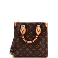 Sac Plat NM Bag Monogram Canvas BB