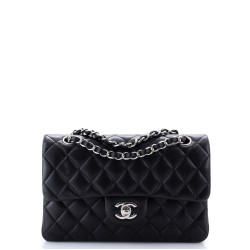 Classic Double Flap Bag Quilted Lambskin Small