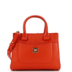 Neo Executive Tote Grained Calfskin Mini
