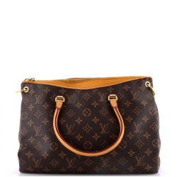 Pallas Tote Monogram Canvas with Leather