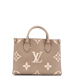 OnTheGo Tote Bicolor Monogram Empreinte Giant PM