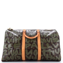 Keepall Bag Limited Edition Monogram Graffiti 50