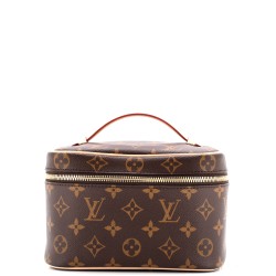 Nice Vanity Case Monogram Canvas Mini
