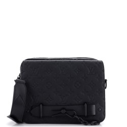Steamer Messenger Bag Monogram Taurillon Leather