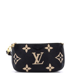 Multi Pochette Accessoires Bicolor Monogram Empreinte Giant