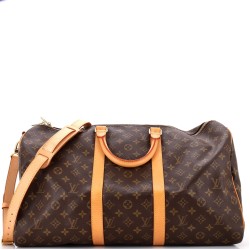 Keepall Bandouliere Bag Monogram Canvas 50