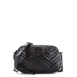 GG Marmont Shoulder Bag Matelasse Leather Small