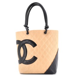 Cambon Tote Quilted Leather Medium