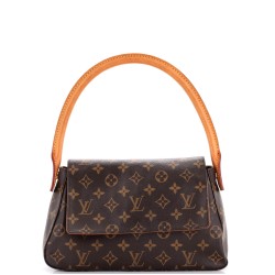 Looping Handbag Monogram Canvas Mini