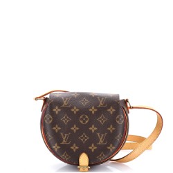Tambourine Handbag Monogram Canvas