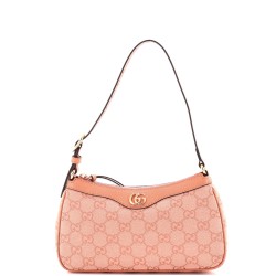 Ophidia Zip Pochette Shoulder Bag GG Canvas Small