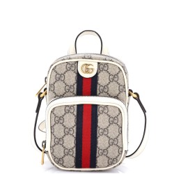 Ophidia Top Handle Crossbody Bag GG Coated Canvas Mini