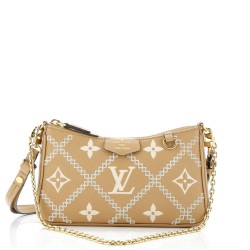 Easy Pouch on Strap Monogram Empreinte Giant Broderies