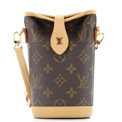 Fold Me Pouch Monogram Canvas