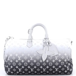 Keepall Bandouliere Bag LV Ski Gradient Monogram Nylon 45