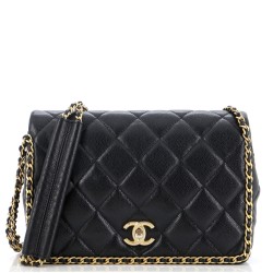 Chain Around Multi Chain Full Flap Bag Quilted Caviar Medium