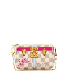 Pochette Accessoires Limited Edition Cities Damier Summer Trunks Mini