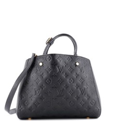 Montaigne Handbag Monogram Empreinte Leather MM