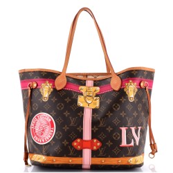 Neverfull NM Tote Limited Edition Summer Trunks Monogram Canvas MM