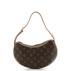 Croissant Handbag Monogram Canvas PM