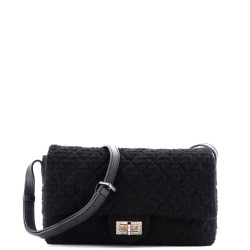 Easy Reissue Messenger Flap Bag Quilted Tweed Large